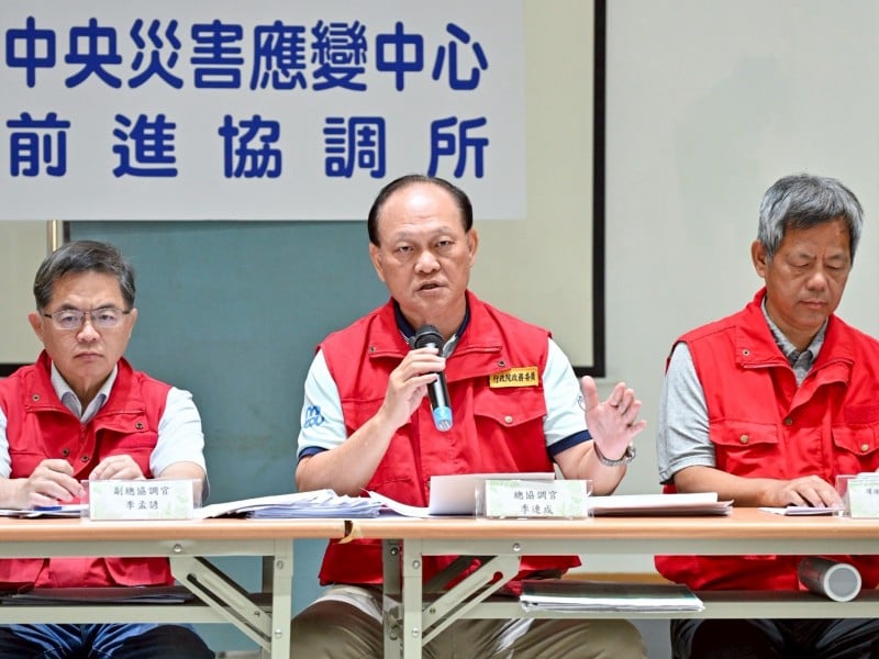 季總協調官：因應「風神」準颱風啟動防颱整備 協助驗證縣府疏散撤離應變計畫可行性